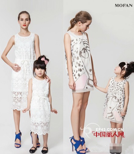 夏季亲子装套装　夏季时尚个性亲子装