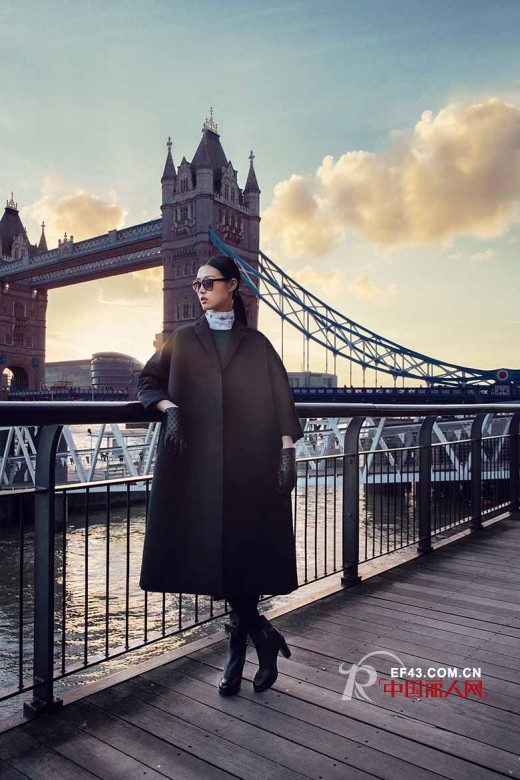 玛丝菲尔2014秋冬时装大片走进伦敦街头