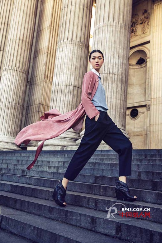 玛丝菲尔2014秋冬时装大片走进伦敦街头