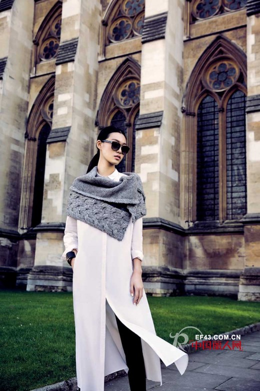 玛丝菲尔2014秋冬时装大片走进伦敦街头