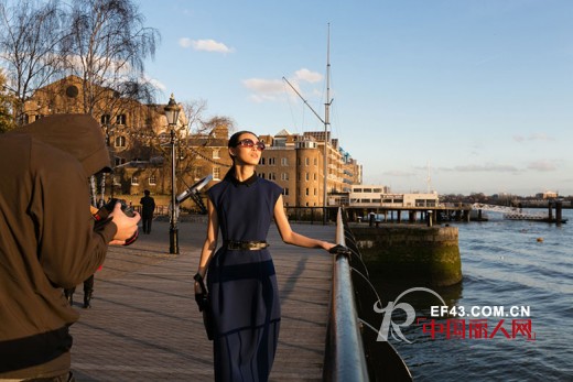 玛丝菲尔2014秋冬时装大片走进伦敦街头