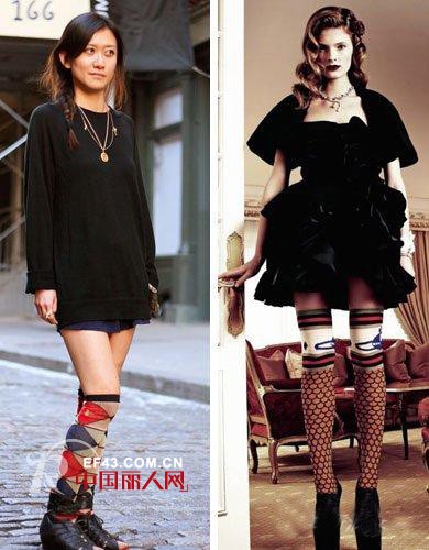 如何搭配中筒袜?中筒袜搭配法则有那些?