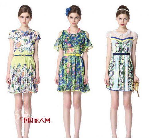 35度高温天气穿什么不热　连身裙穿出清爽感