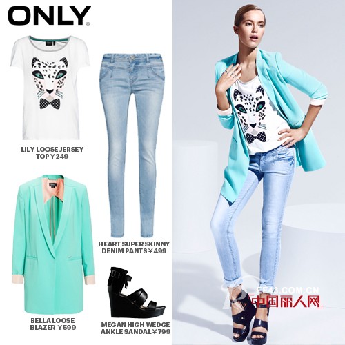 ONLY女装2014儿童节　释放时髦超能力