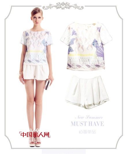 MIGAINO　2014　夏季新品　为花样夏日增添更多美感