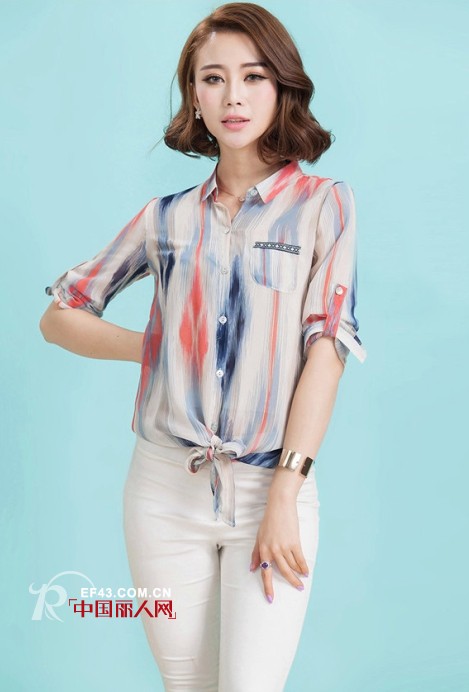 雪纺衬衫怎么搭配 夏季雪纺衬衫搭配