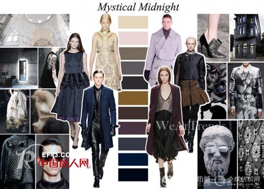 2015/16秋冬男女装色彩流行趋势预测