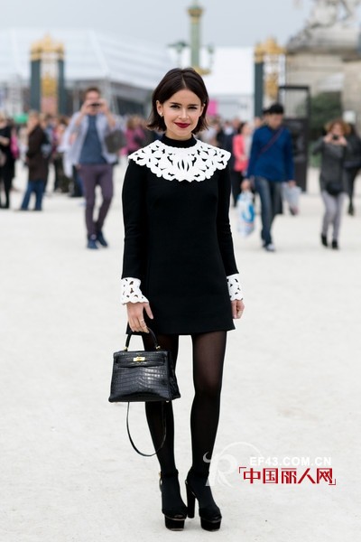 黑白街头风  打造专属你的经典造型