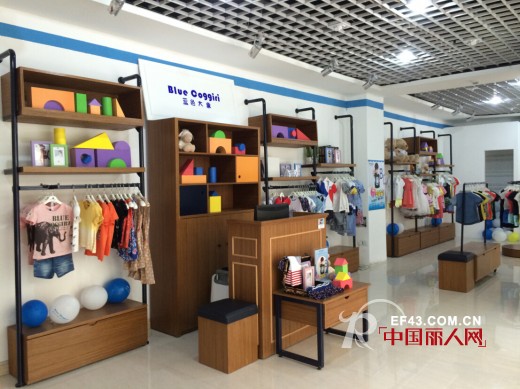 六一期间欢乐多 蓝色大象童装五家新店盛大开业