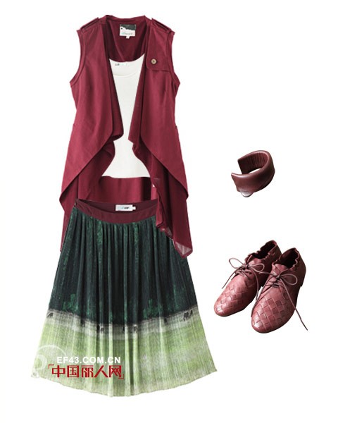 一天一个样做百变女王 茵曼各式风格流行搭配