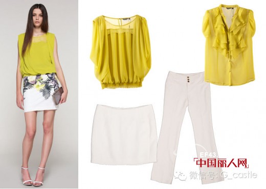 【卡索.时尚趋势】卡索色彩夏日——亮丽黄