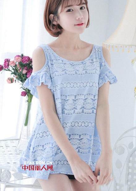 露肩装搭配 美女露肩装款式