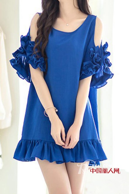 露肩装搭配 美女露肩装款式