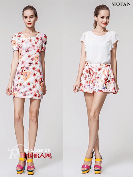 印花单品搭配 时髦印花单品HIGH翻夏日