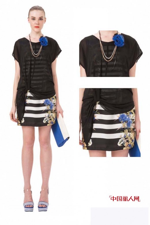 MOCANO条纹控,夏季情迷黑白条纹