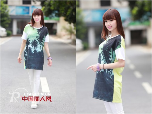 短袖T恤的百变搭配 摇身变成时尚达人