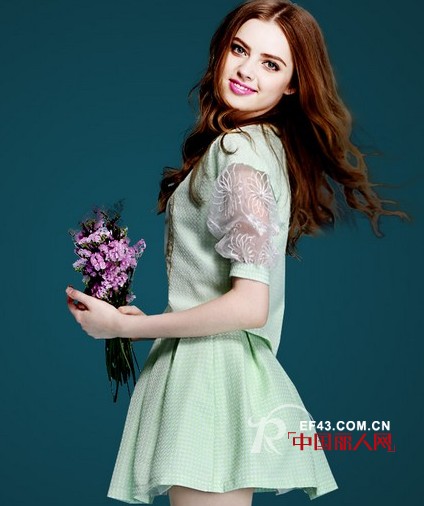 雪纺两件套连衣裙 欧根纱两件套新款