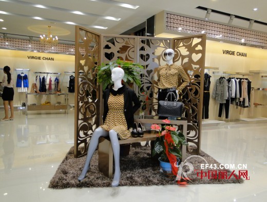 VIRGIE CHAN女装安徽宁国专卖店争创红火业绩