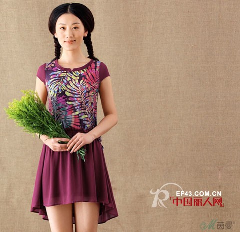 缤纷夏日 印花拼凑梦幻艺术