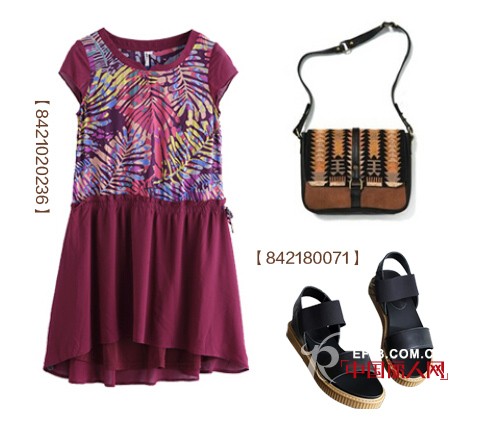 缤纷夏日 印花拼凑梦幻艺术