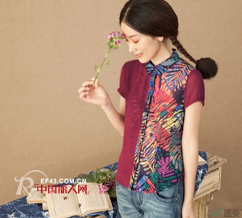 缤纷夏日 印花拼凑梦幻艺术