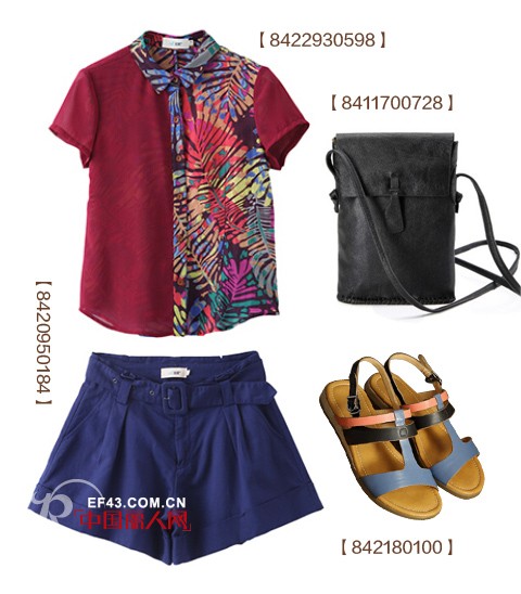 缤纷夏日 印花拼凑梦幻艺术