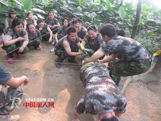 百丽挺《团队必胜》拓展培训活动