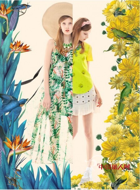 2015夏季潮流抢先看 2015年还流行印花裙吗