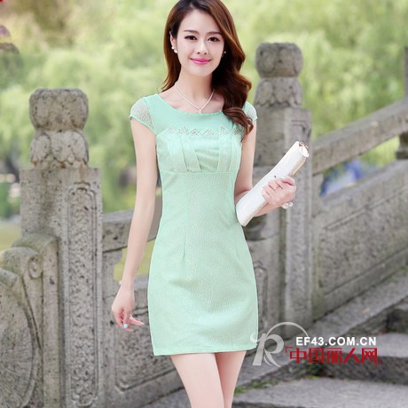 夏季面试穿什么合适  轻熟范一步裙新款