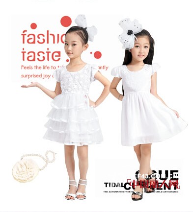 亮色连衣裙搭配 儿童夏季服装搭配
