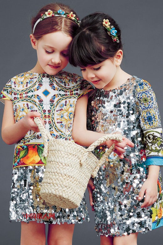 杜嘉班纳童装2014秋冬新款画册 2014秋冬童装流行什么款式