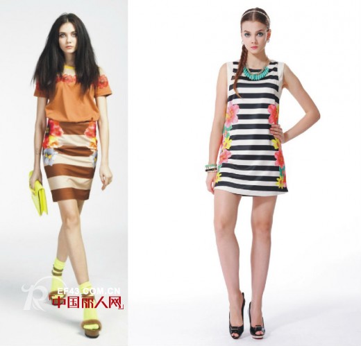 ik夏日穿搭 将裙装进行到底