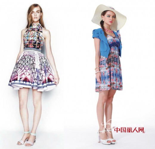 ik夏日穿搭 将裙装进行到底