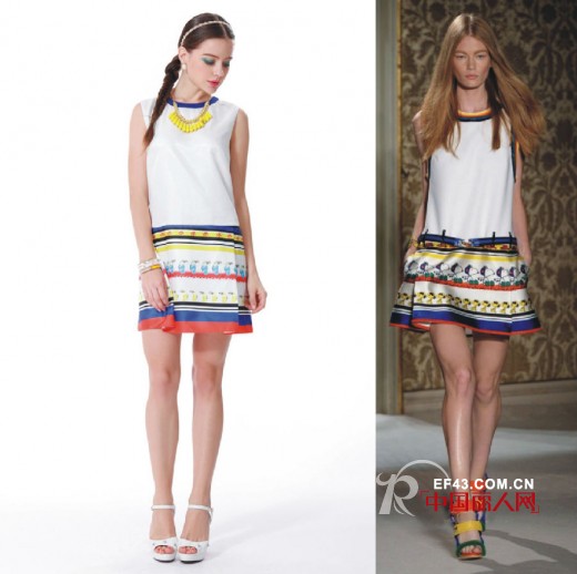 ik夏日穿搭 将裙装进行到底