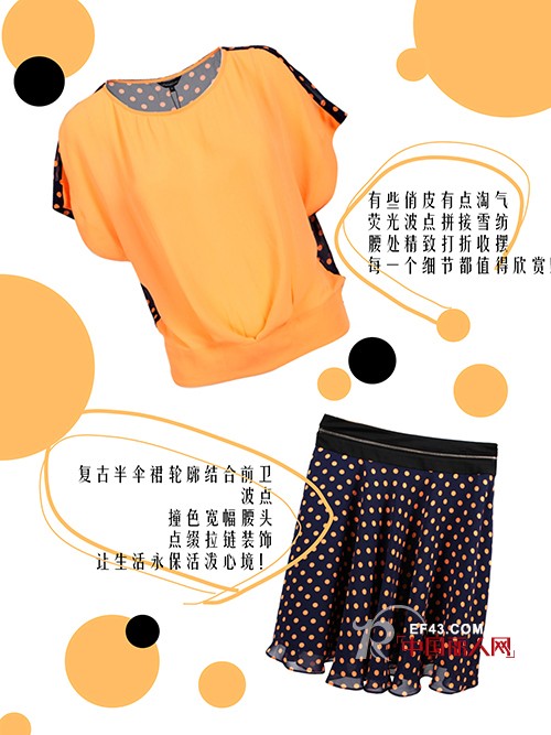 波点连衣裙  波普圆点再登时尚舞台