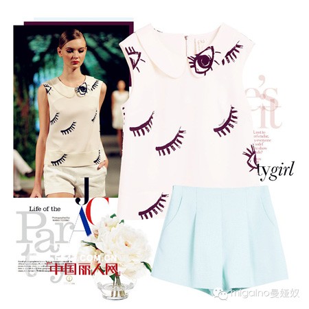 2014 SUMMER曼娅奴MIGAINO “心”推荐:睫毛弯弯