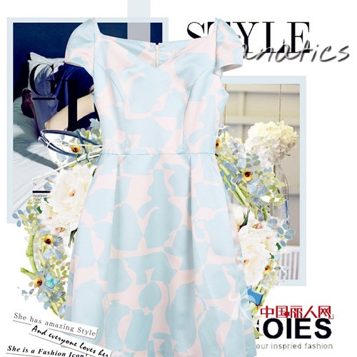 MIGAINO用心推荐 连衣裙的明媚夏日