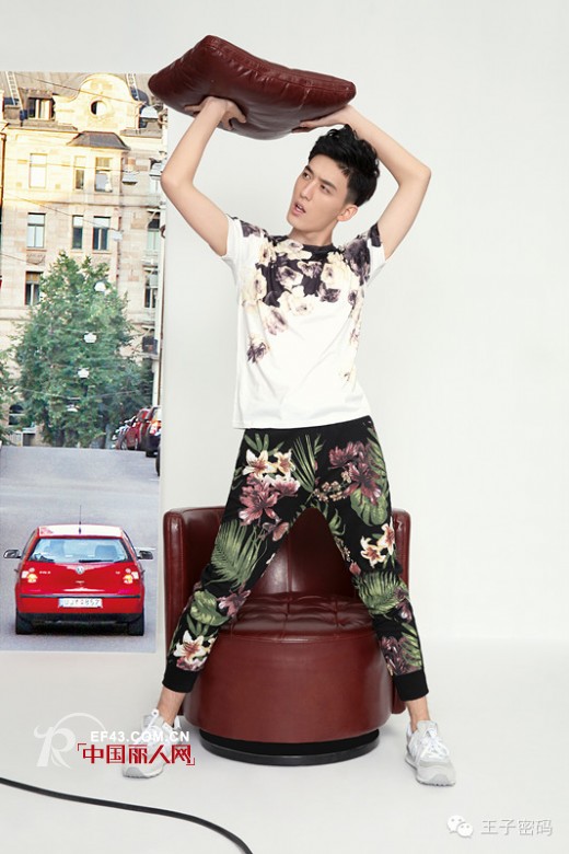 帅气潮男不能说的秘密 尽在王子密码时尚男装品牌