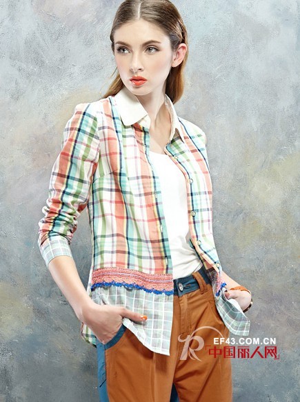 行走于方格间的时尚 减龄格子衫怎么搭配更好看