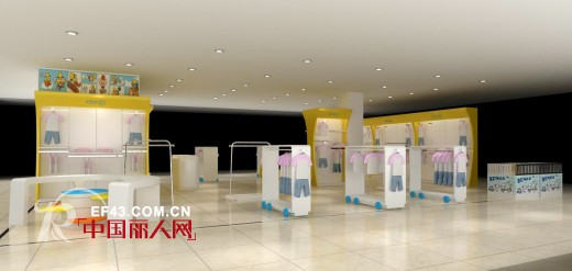 热烈祝贺缤果童装四川成都财富广场新店即将开业