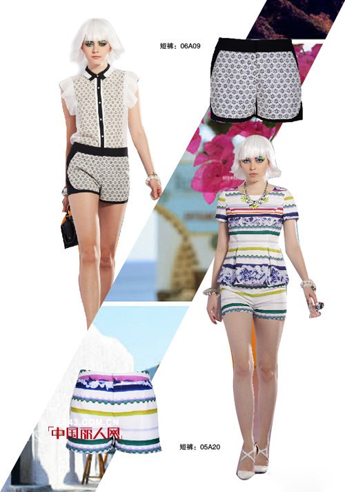 夏季短裤搭配什么上衣  夏季短裤新款