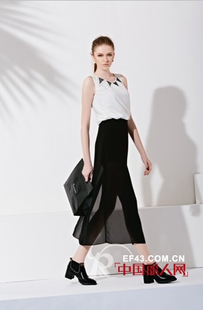 黑白颜色衣服搭配技巧 完美组合教您黑与白的搭配