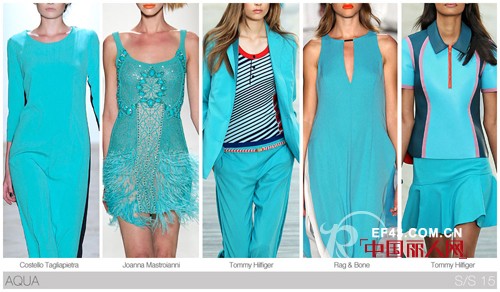 2015春夏女装色彩流行趋势