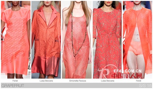 2015春夏女装色彩流行趋势