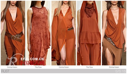 2015春夏女装色彩流行趋势