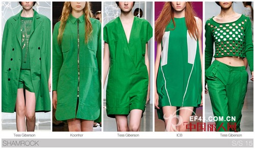 2015春夏女装色彩流行趋势