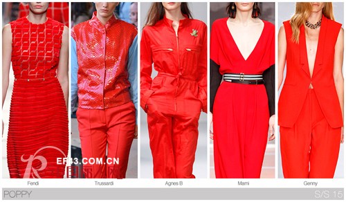 2015春夏女装色彩流行趋势