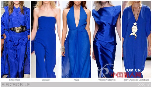 2015春夏女装色彩流行趋势