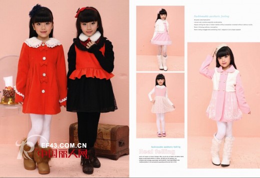 贝乐鼠童装品牌2014年秋冬画册精彩亮相