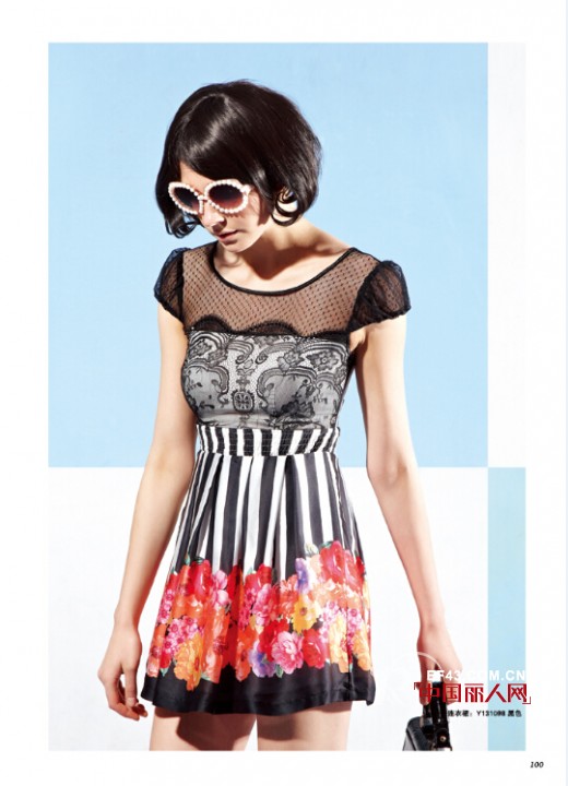 楚阁TRUGIRL: 潮流配搭,玩转几何欧洲风情